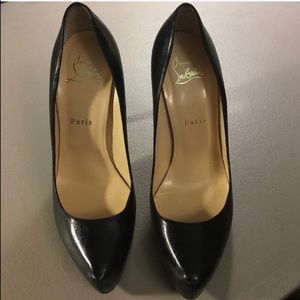 Authentic Christian Loubiton black Ronaldo pumps